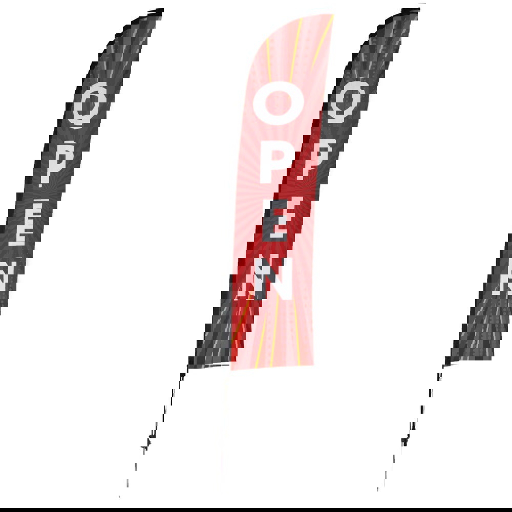 Safety Signs; Family: Architectural Sign ; Sign Type: General Information ; Sign Header: None ; Legend: Open Red Burst ; Message/Graphic: Message & Graphic ; Graphic Type: Message Only